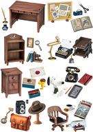 トレーディングフィギュア 全8種セット 「ぷちサンプルシリーズ Snoopy’s VINTAGE WRITING ROOM」