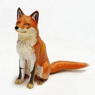 トレーディングフィギュア キタキツネ 「カプセルQミュージアム 日本の動物コレクション6 北海道編」 รูปภาพ 1