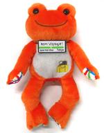 ぬいぐるみ ピクルス(ボンボヤージュ18/2023) ビーンドール 「pickles the frog-かえるのピクルス-」 東京駅イベント限定 รูปภาพ 1