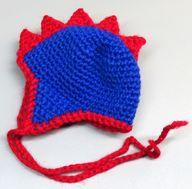 ドールアクセサリー 20cmドール用 Knit Hat Blue-dino E Bild 1