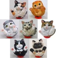 トレーディングフィギュア 全7種セット 「まんまるどうぶつ まんまるねこ」 圖片 1