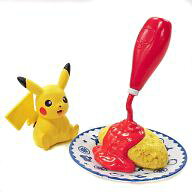 食玩 トレーディングフィギュア 3.ケチャップたっぷりね 「ポケットモンスター ピカチュウケチャップすきでチュウ」 이미지 1