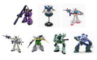 トレーディングフィギュア 全7種セット 「HG 機動戦士ガンダム MSセレクション Limited edition」 キャラホビ2004限定