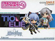 トレーディングフィギュア [単品] ねんどろいどぷち ティオ＆エリィ 「PSPソフト 英雄伝説 碧の軌跡 完全予約版」 同梱品
