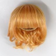 ドールアクセサリー ドルフィー用 ヘアウィッグ ミディアムウェーブ(ピーチクリーム) ボークスショップ＆ホビー天国ウェブ限定 Bild 1