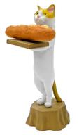 トレーディングフィギュア ちゃしろとフランスパン 「猫ラボ ねこのパン屋さん」 Bild 1