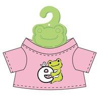ぬいぐるみ ロゴミニTシャツ(e/PK) ビーンドール用コスチュームシリーズ 「pickles the frog-かえるのピクルス-」 imagen 1