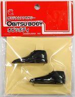 ドールアクセサリー 27cm用 男性 革靴(ブラック) 画像 1