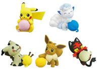 トレーディングフィギュア 全5種セット 「ポケットモンスター サン＆ムーン ポケモン ぬくぬくタイム」 Bild 1