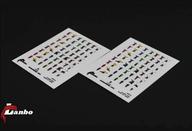 塗料・工具 1/350 現用空母 整備兵 3DフィギュアA デカール [LNB3501A] รูปภาพ 1