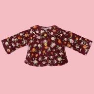 ドールアクセサリー 22cm用 丸衿ジャケット(ボルドー) 「Blythe-ブライス-」 Dear Darling Fashion for Dolls รูปภาพ 1