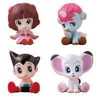 トレーディングフィギュア 全4種セット 「手塚治虫キャラクター すわらせ隊」 gambar 1