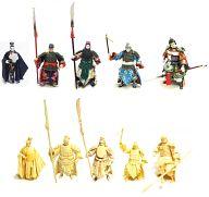 食玩 トレーディングフィギュア 全10種セット 「三国志 第壱集 海洋堂 三国志 フィギュアコレクション」 图片 1