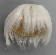 ドールアクセサリー 7インチ用 ヘアウィッグ マニッシュショート(シルキーホワイト) รูปภาพ 1