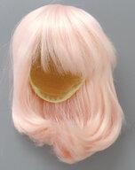 ドールアクセサリー 9インチ用 ヘアウィッグ ソフトボブ(薄桜)