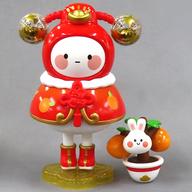 Trading Figure Wealth and Prosperity POPMART Three. Two. One! Happy Chinese New Year Series image 1