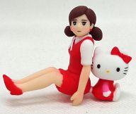 トレーディングフィギュア 背中あわせのキティちゃんとフチ子 「コップのフチ子とHELLO KITTY」 image 1