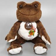 ぬいぐるみ ラヴィラドピクルス4(ブラウン) ビーンドール 「pickles the frog-かえるのピクルス-」 La villa de pickles限定 Bild 1
