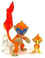 食玩 トレーディングフィギュア 2.ヒコザル＆モウカザル 「ポケモンスケールワールド シンオウ地方」 Bild 1