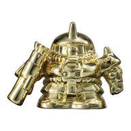 トレーディングフィギュア シャア専用ザク(GOLD) 「機動戦士ガンダム ガシャポン戦士 ダイキャストガンケシ」 Bild 1