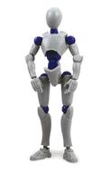 トレーディングフィギュア 素ボディ(グレー) 「誰得?俺得!カプセル素体 素ボディ＆レーシングカート 新色」