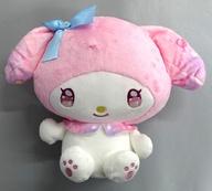 ぬいぐるみ マイメロディ うるうるリボンドールBIGぬいぐるみ 「マイメロディ・クロミ」 gambar 1