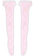 ドールアクセサリー AZO2用 レーシィニーハイストッキング(ピンク) Bild 1