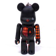 トレーディングフィギュア トレイ・クローバー 「ディズニー ツイステッドワンダーランド×BE＠RBRICK-ベアブリック-」 รูปภาพ 1