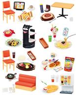 トレーディングフィギュア 全8種セット 「ぷちサンプルシリーズ みんなだいすき!ファミレス デリシャーズ」 圖片 1
