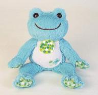 ぬいぐるみ ピクルス(ブルー) ビーンドール 金平糖あじさいシリーズ 「pickles the frog-かえるのピクルス-」