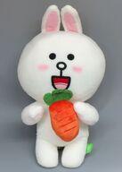 ぬいぐるみ コニー(ニンジン) PLUSH DOLL(ぬいぐるみ) 「LINE FRIENDS」