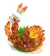 食玩 トレーディングフィギュア 3.ヒバニー ハンコスタンド 「Pokemon DesQ デスクトップフィギュア ガラル地方へGO!」