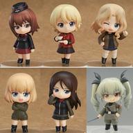 トレーディングフィギュア 全6種セット 「ねんどろいどぷち ガールズ＆パンツァー 他校代表Ver.」