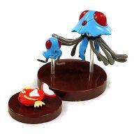 トレーディングフィギュア メノクラゲ＆ドククラゲ＆コイキング 「ポケットモンスター 立体ポケモン図鑑 第2集」