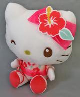 ぬいぐるみ ハローキティ ハイビスカス浴衣ちょいデカドール 「サンリオキャラクターズ」