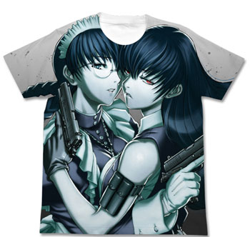 COSPA Black Lagoon - Roberta Full Graphic T-shirt / WHITE - XL รูปภาพ 1