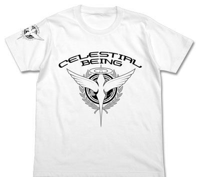 COSPA Mobile Suit Gundam 00 - Celestial Being T-shirt / WHITE - M รูปภาพ 1