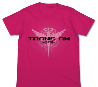 COSPA Mobile Suit Gundam 00 - Trans-Am T-shirt / TROPICAL PINK - L รูปภาพ 1