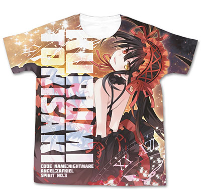 COSPA Date A Live Original Work Ver. - Kurumi Tokisaki Full Graphic T-shirt / WHITE - XL รูปภาพ 1