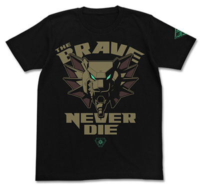 COSPA The King of Braves GaoGaiGar - The Brave Never Die T-shirt / BLACK - XL