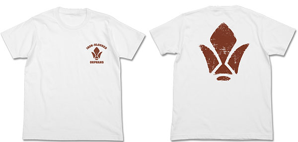 COSPA Mobile Suit Gundam: Iron-Blooded Orphans - Tekka-dan T-shirt / WHITE - M รูปภาพ 1