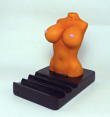 Amie-Grand Nice Body Smartphone Stand - Breasts Tanned Skin