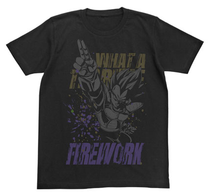 COSPA Dragon Ball Z - What A Horrible Firework T-shirt / BLACK - M image 1