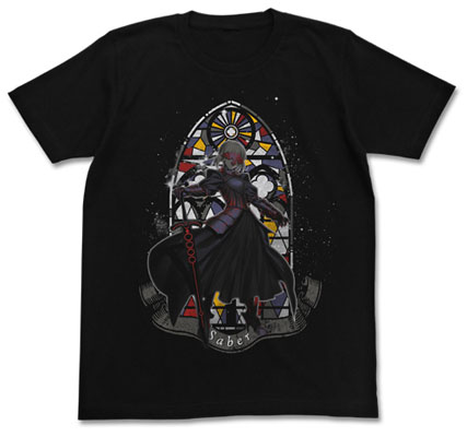 COSPA Fate/Grand Order - Altria Pendragon (Alter) T-shirt / BLACK - L