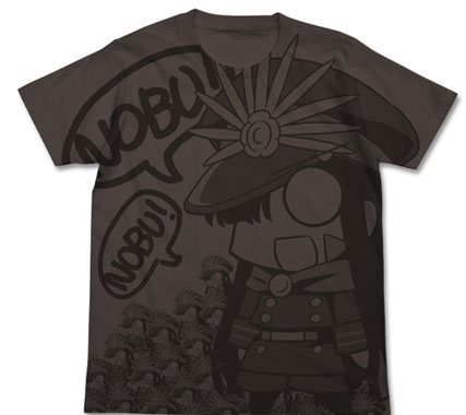 COSPA Fate/Grand Order - Nobbu Guda Guda Honnouji All Print T-shirt / CHARCOAL - XL รูปภาพ 1