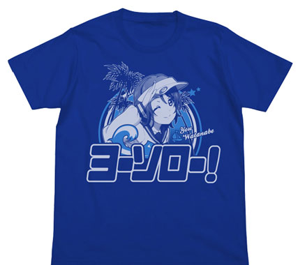 COSPA Love Live! Sunshine!! - You Watanabe Emotional T-shirt / ROYAL BLUE - L