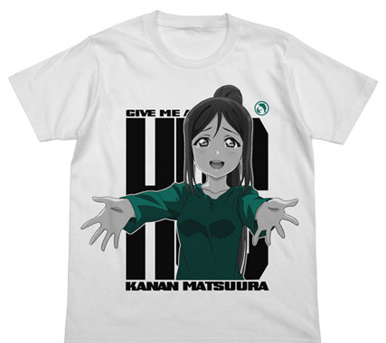 COSPA Love Live! Sunshine!! - Kanan Matsuura Emotional T-shirt / WHITE - XL