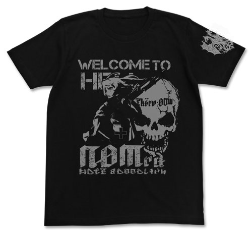 COSPA Youjo Senki - Tanya Degurechaff T-shirt / BLACK - L