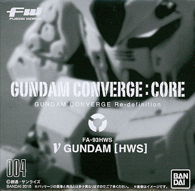 Bandai FW GUNDAM CONVERGE:CORE - Nu Gundam (HWS) [Candy Online Shop Exclusive]