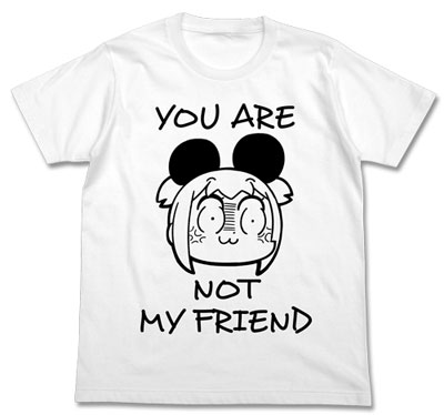 COSPA Pop Team Epic - Popuko Nokemono T-shirt / White - M imagen 1
